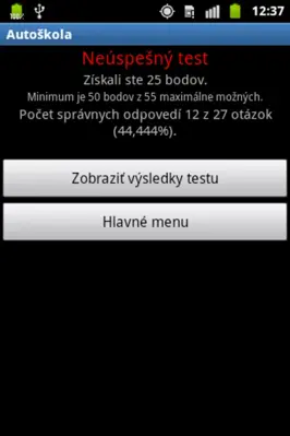 Autoškola android App screenshot 9