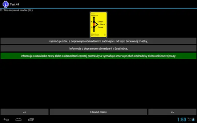 Autoškola android App screenshot 2