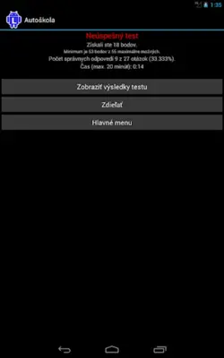 Autoškola android App screenshot 4